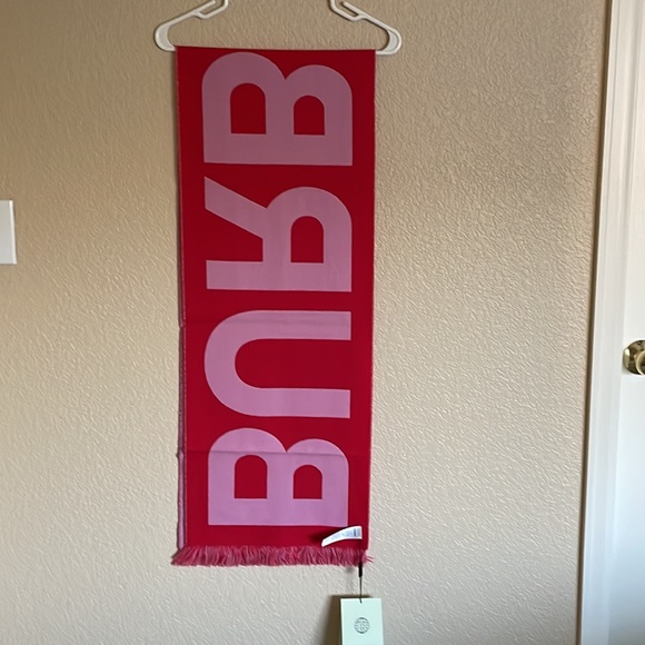 Burberry Logo Wool Scarf - Brand New with Tags - Picture 5 of 7